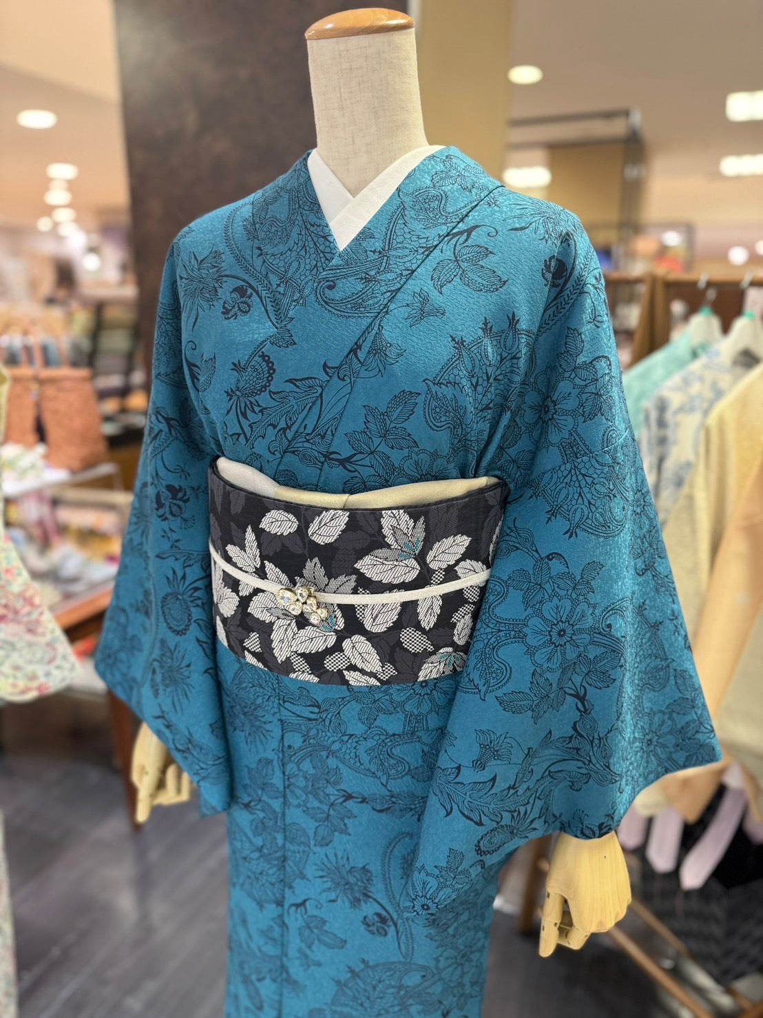 オリジナル更紗 ターコイズ – driccoきもの