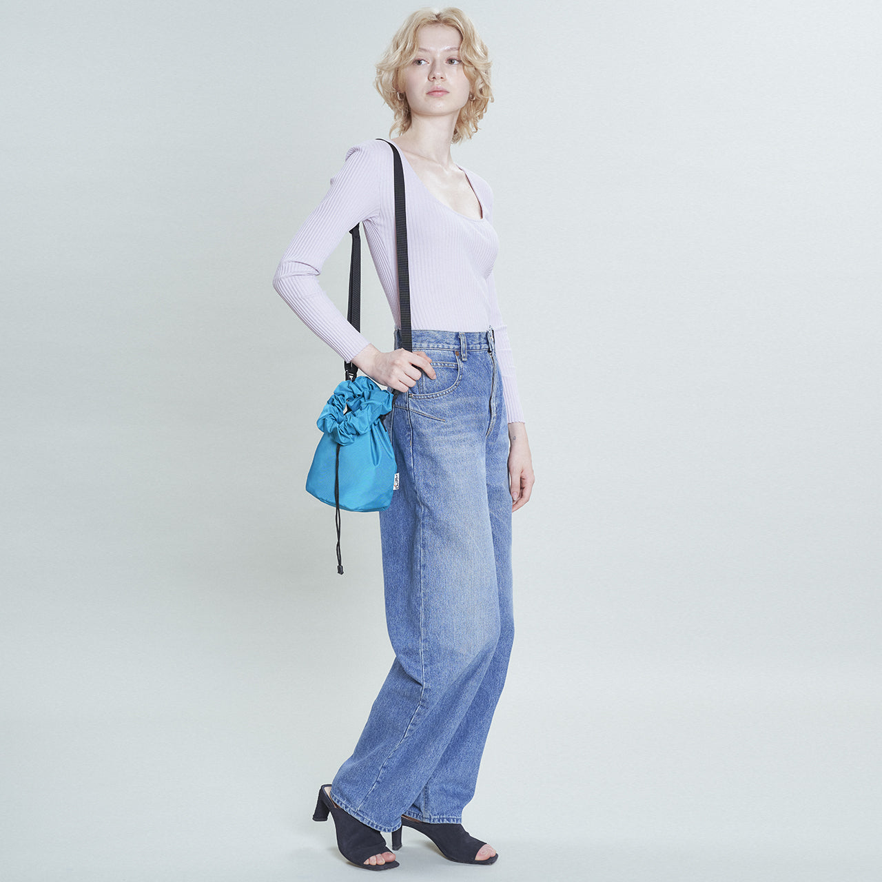 GATHER HANDLE POUCH / ギャザーハンドルポーチ | Drifter / ドリフター