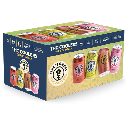 5mg THC Coolers – Five Flowers