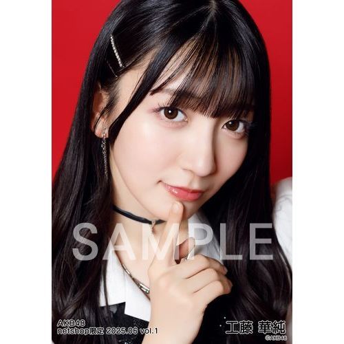 予約商品】AKB48 2025年6月度 net shop限定個別生写真5枚セットvol.1