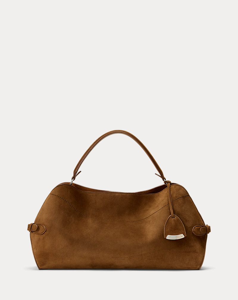 The Ralph カーフスエード ショルダー バッグ | ラルフ ローレン公式