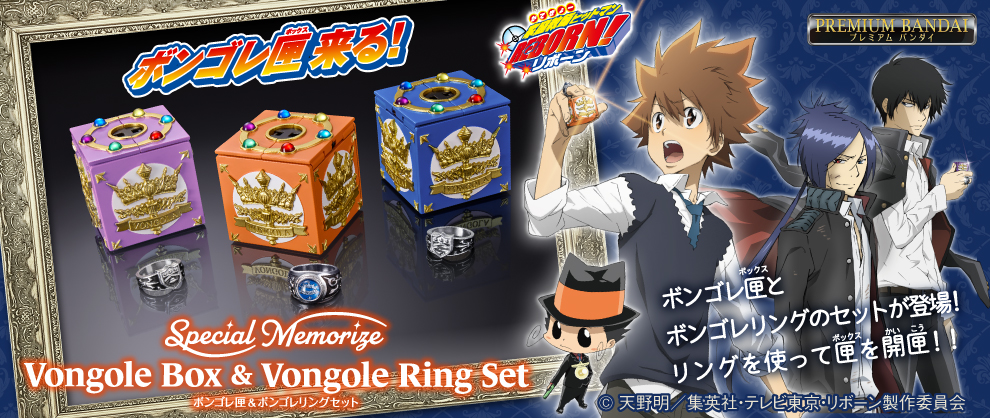 REBORN CCG BOX購入特典 セパレーター 仕切り リボーン 沢田綱吉