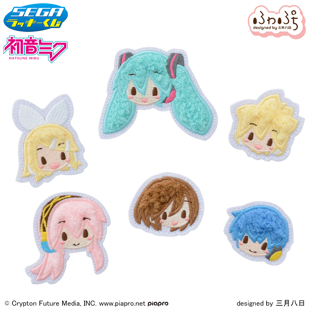 三月八日さん描き下ろしデザインの初音ミクや巡音ルカたち！セガ