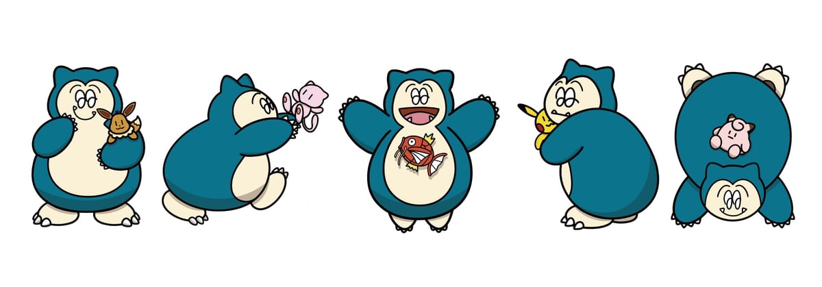 いねむりポケモン カビゴンのグッズやグリーティングイベントも