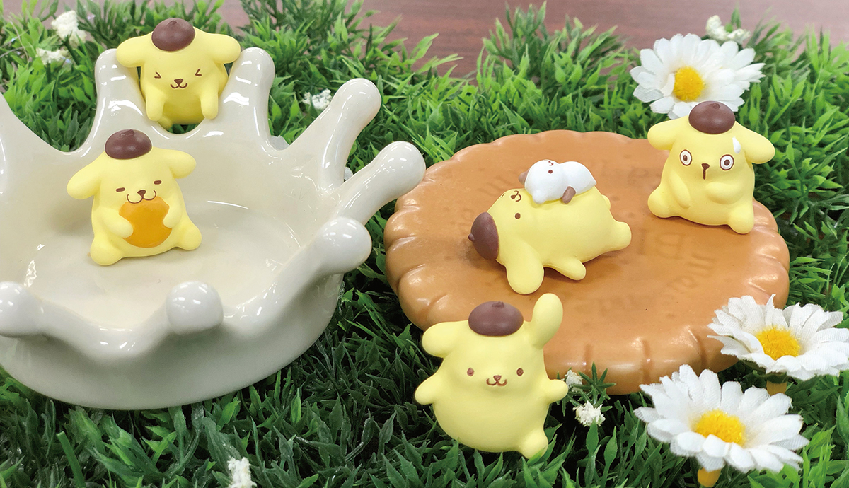 眺めているだけで癒やされる！タカラトミーアーツ ガチャ「ポムポム