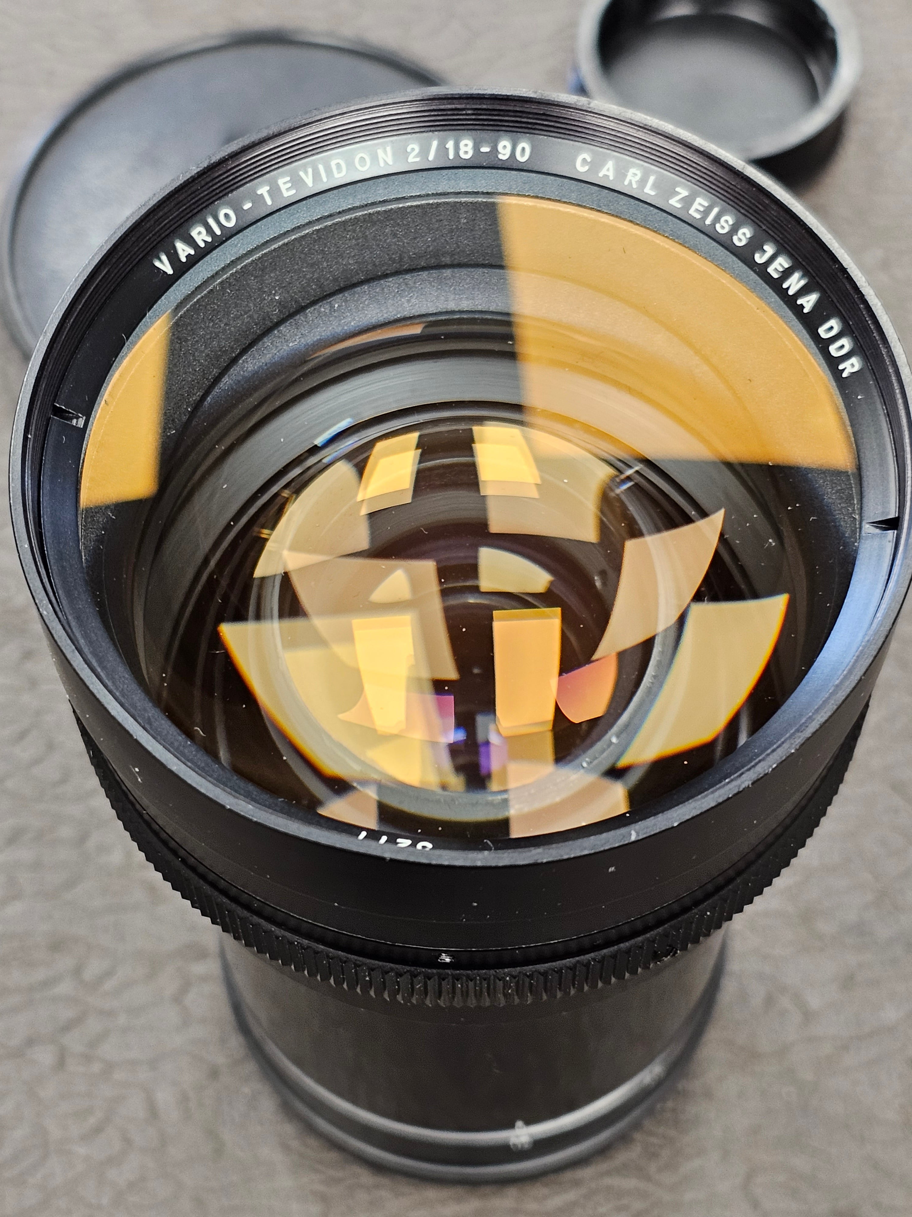 Carl Zeiss Jena DDR Vario-Tevidon 18-90mm T2 Zoom Lens Tevidon