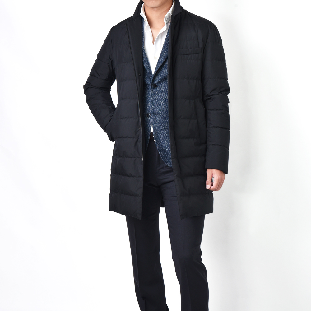 HERNO Laminar GORE-TEX WINDSTOPPER ダウン チェスターコート | DUE blog