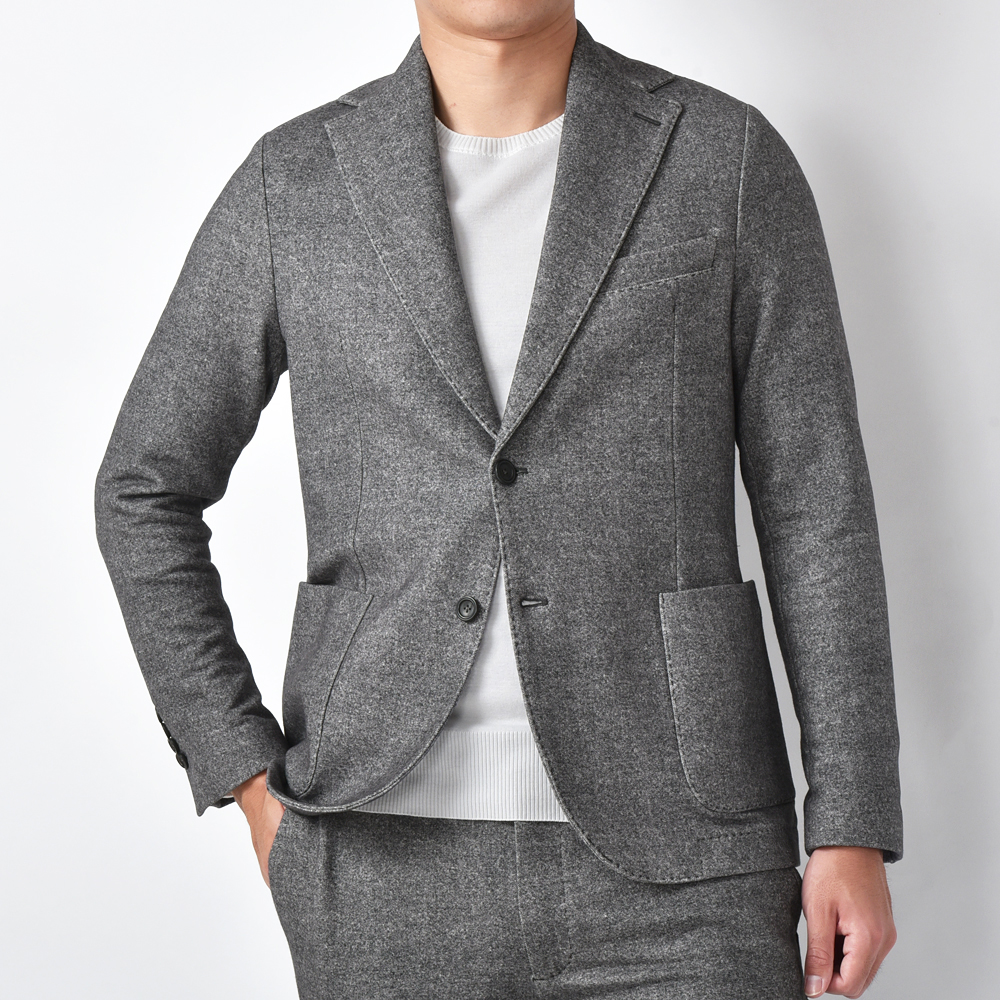 CIRCOLO 1901 コットンジャージ ホームスパンプリント ジャケット 0204