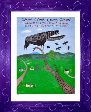 p1006 - Caw Caw Crow – dug Nap Art