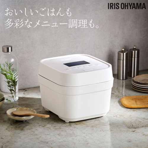 アイリスオーヤマ 炊飯器 銘柄炊き IH炊飯ジャー 5.5合 ホワイト RC