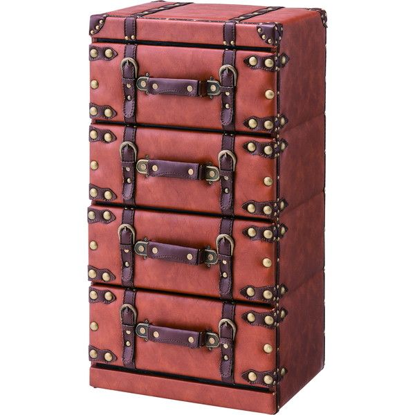 よろずやマルシェ本店 | 東谷 トランク チェスト 4段 W410×D310×H755mm