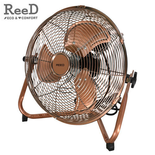 扇風機 ReeD フロアファン 30cm アンティークブロンズ RD-AYF300-CR