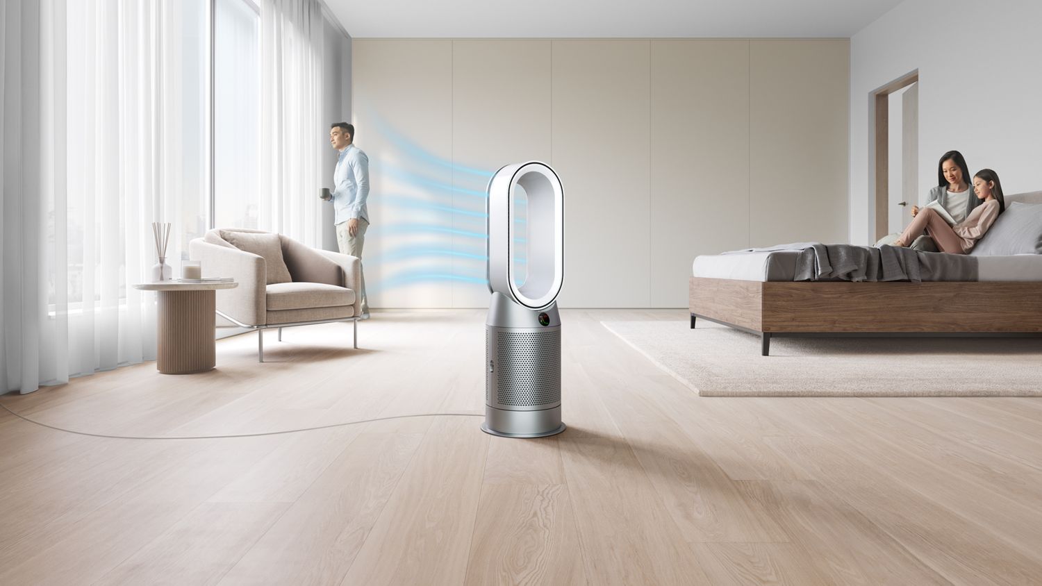 Dyson Purifier Hot+Cool 空気清浄ファンヒーター シルバー／ブルー