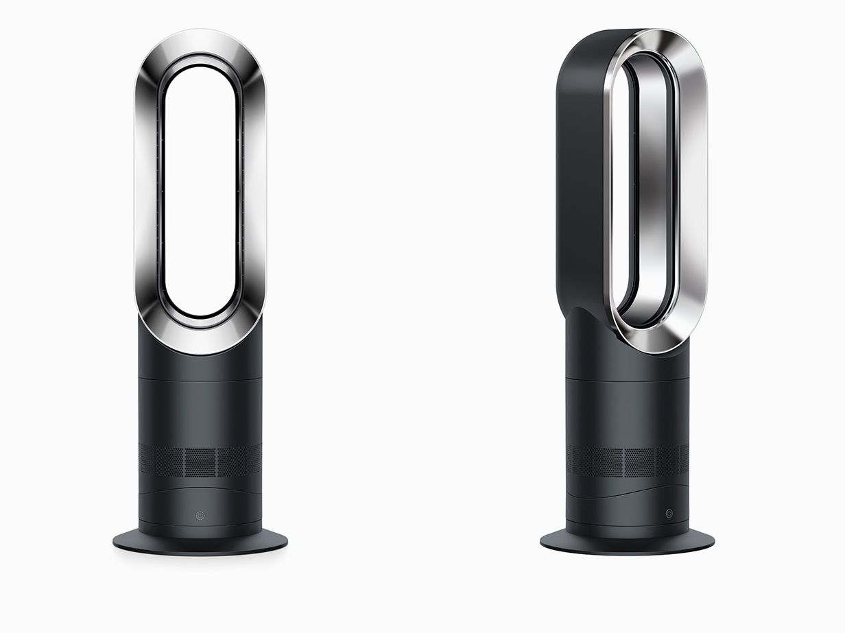 Dyson Hot+Cool™ Jet Focus AM09 fan heater (Black/Iron) | Black and
