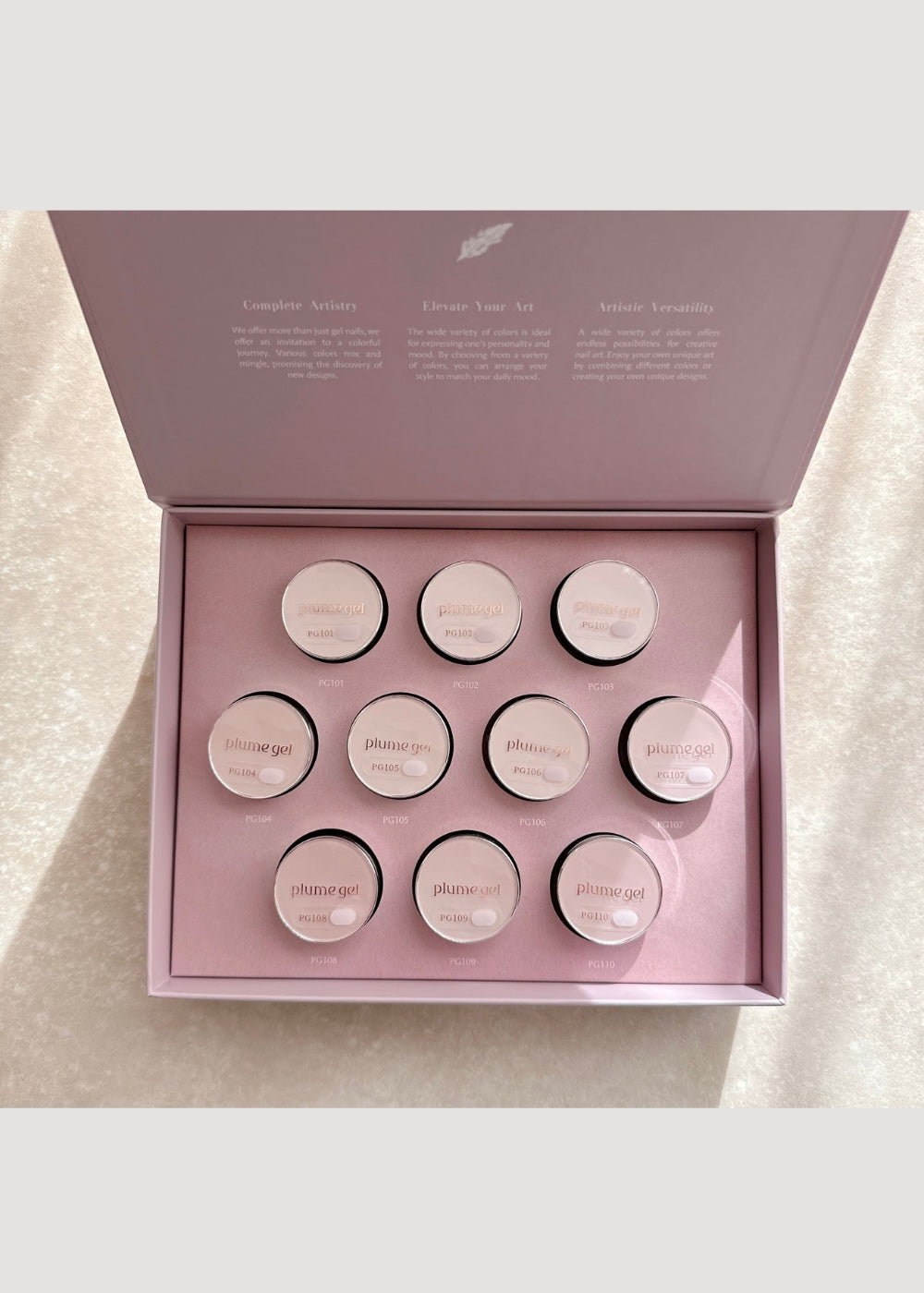 plume gel 1st 10color set