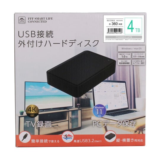 ゲオ公式通販サイト/ゲオオンラインストア【新品】外付けHDD 4TB
