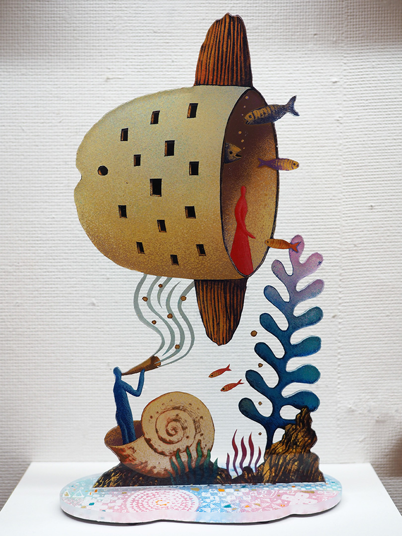 DECAMOMO 綿引明浩 銅版画作品 ＋ 豆本 わたびきあきひろ 【公式通販】