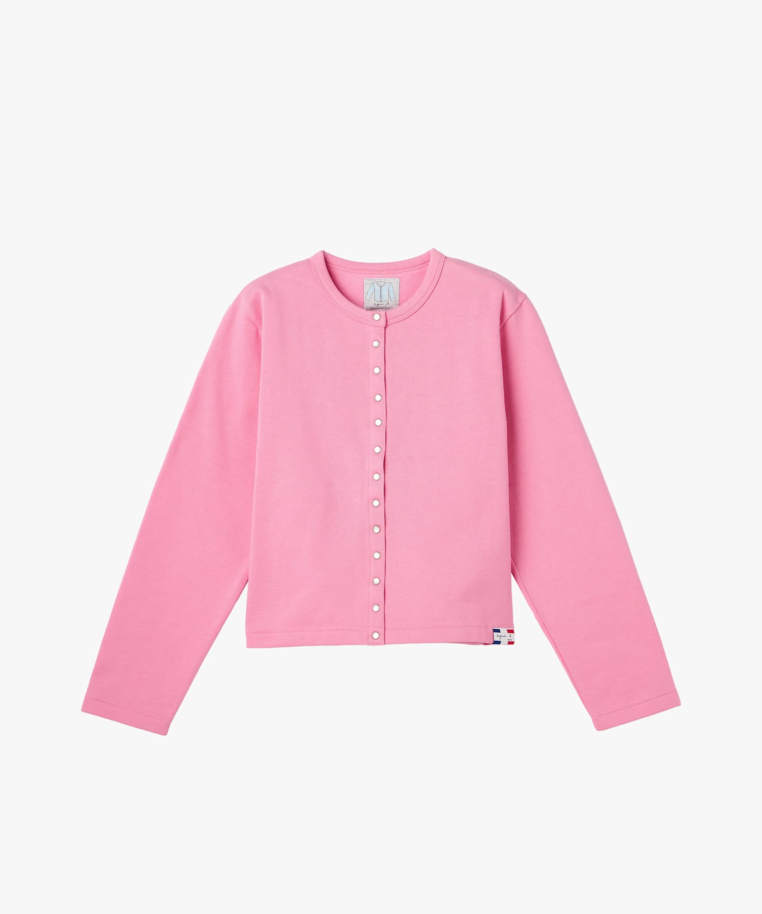 コットン メルトン カーディガンプレッション [Made in France