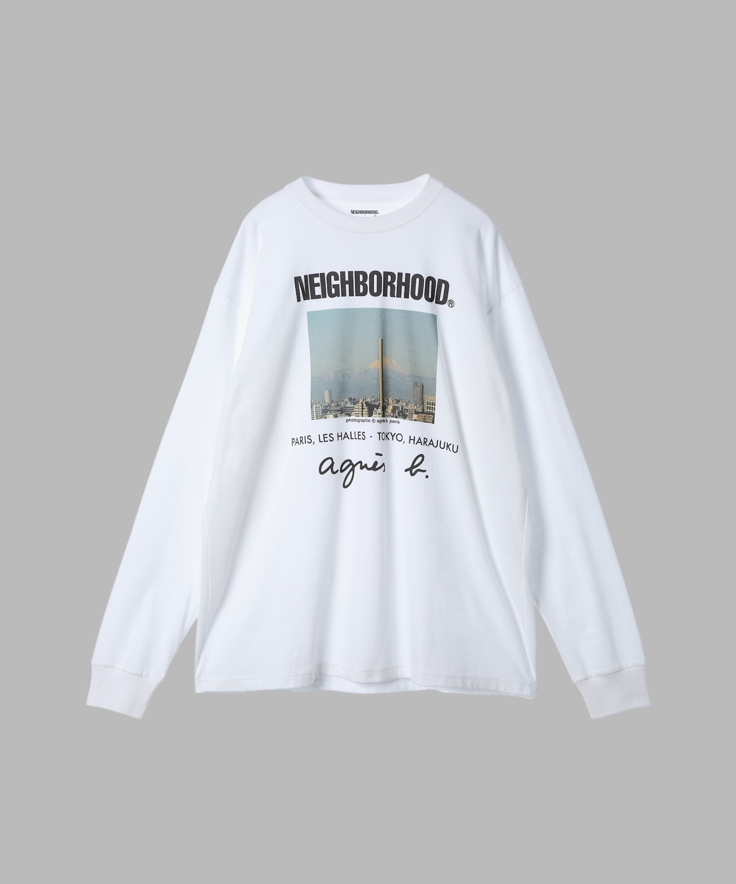 agnes b. x NH クルーネック 長袖 Tシャツ ｜agnès b. HOMME（オム