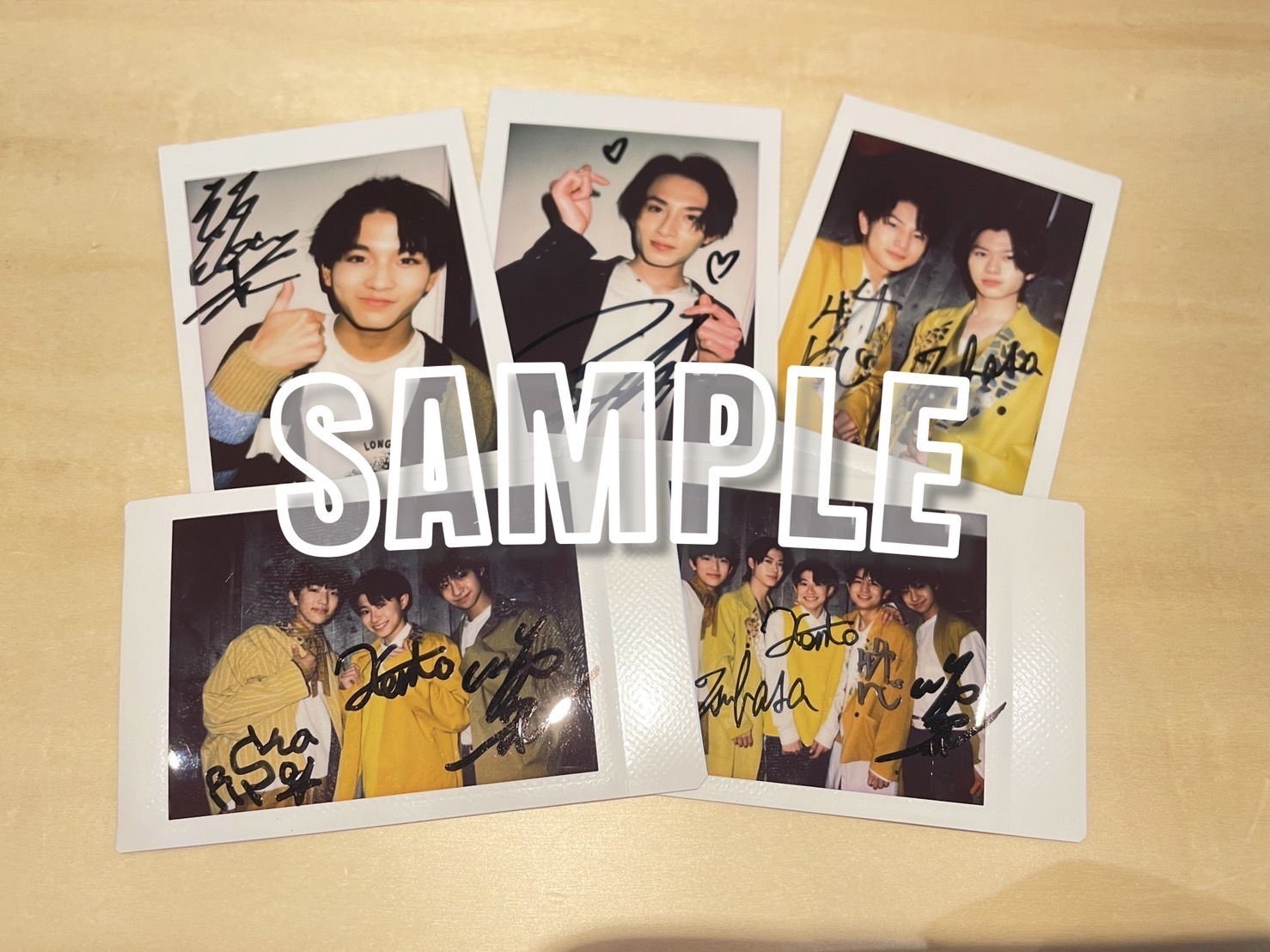 ONEUS 直筆サイン入り ポラロイド チェキ シオン