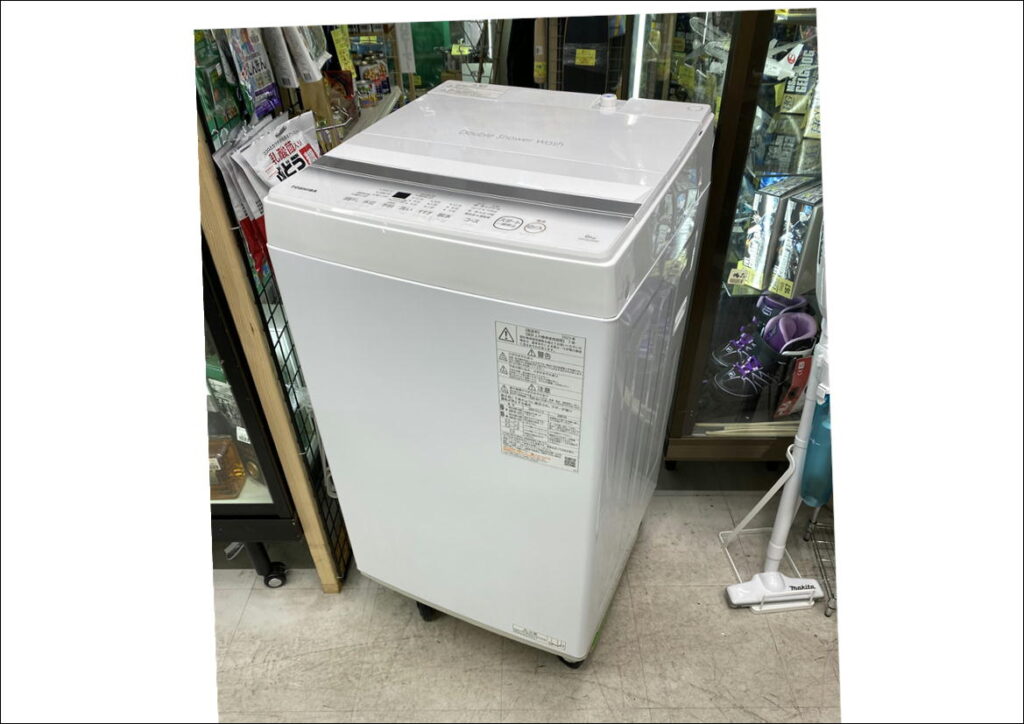 6.0kg洗濯機 2023年製 東芝 26,000円(28,600円税込)AW-6GA2 | 江戸川区