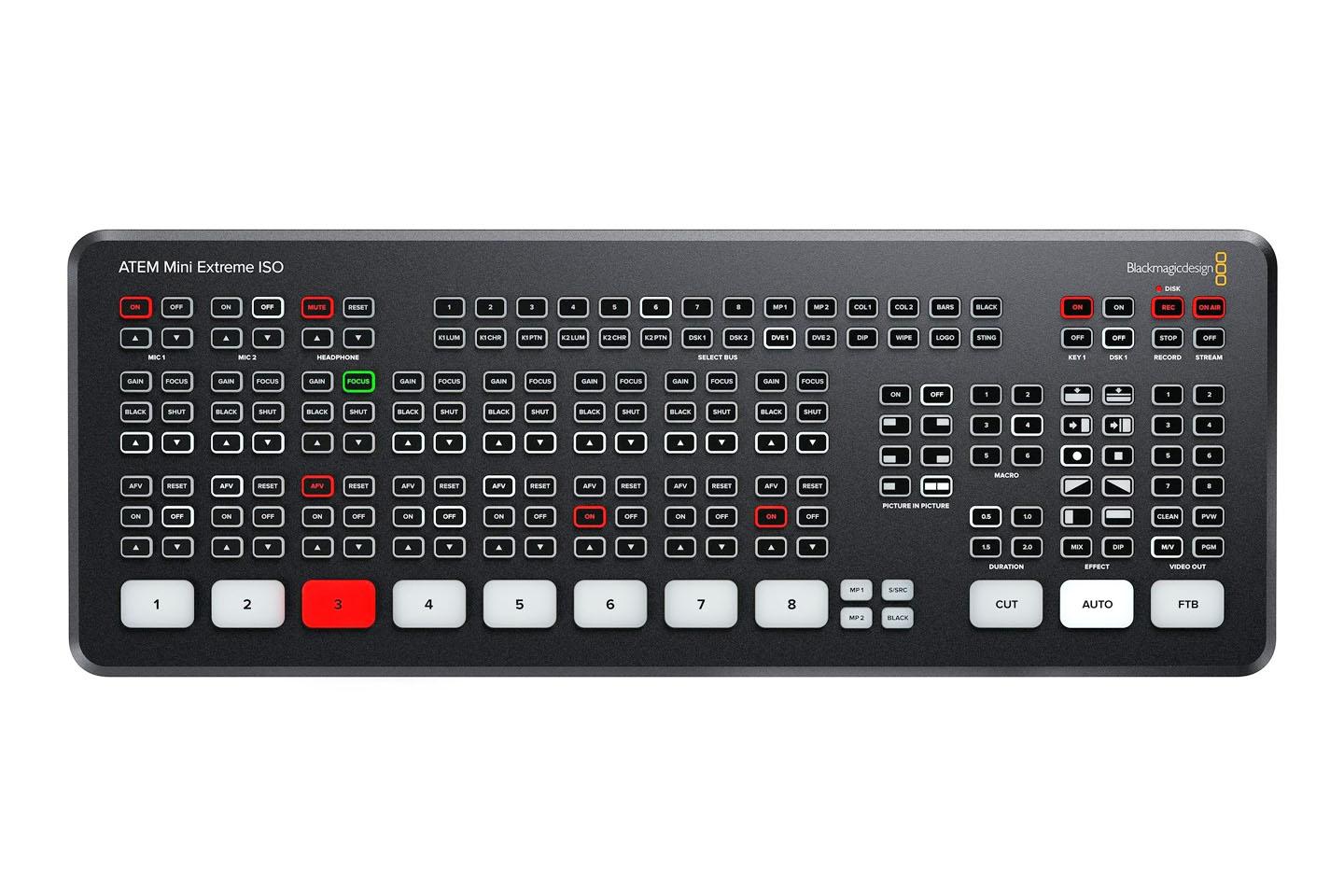 Blackmagic Design ATEM Mini Extreme ISO｜撮影機材レンタルからEDIT