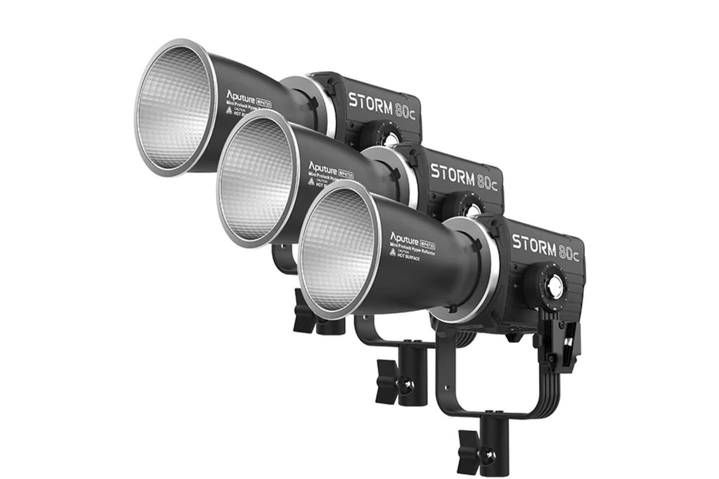 Aputure STORM 80c 3灯キット｜撮影機材レンタルからEDIT・MA作業まで