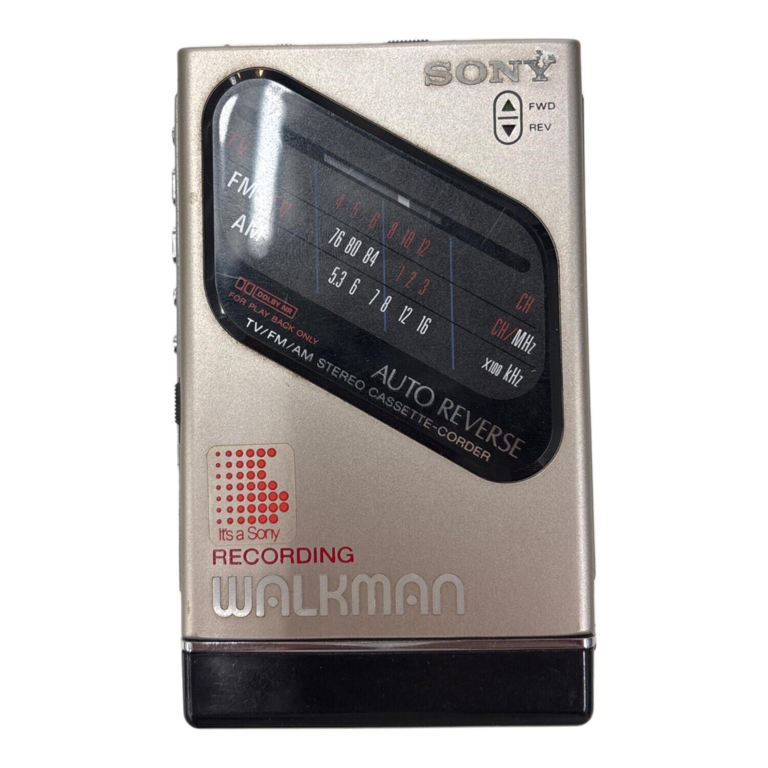 SONY (ソニー) カセットWALKMAN WM-F203 ジャンク｜トレファクONLINE