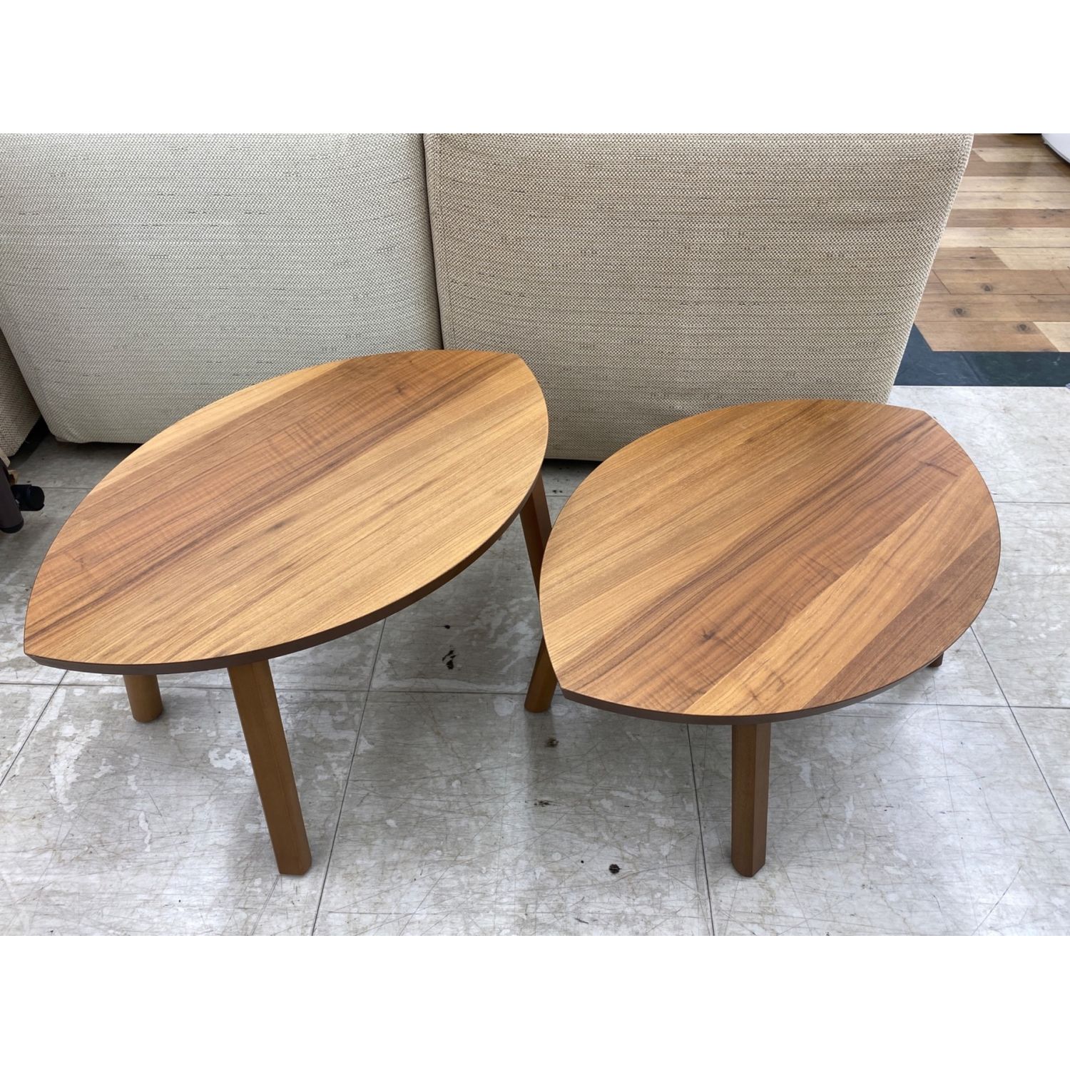 IKEA STOCKHOLM テーブル2台セット STOCKHOLM nest of tables, set of