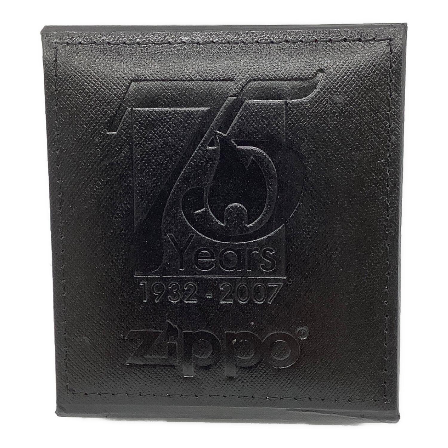 ZIPPO (ジッポ) ZIPPO 75周年 YEAR1932-2007 LIMITED EDITION 2007年製