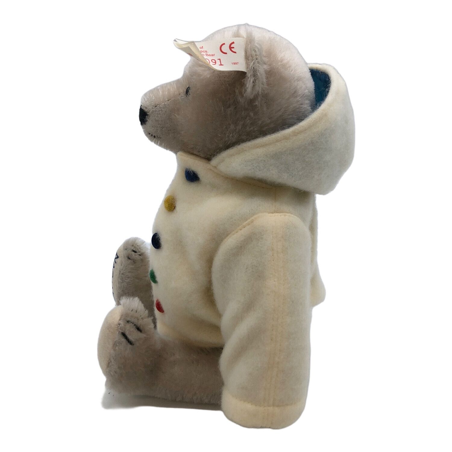 Steiff (シュタイフ) テディーベア 2500体限定 シリアルナンバー01091