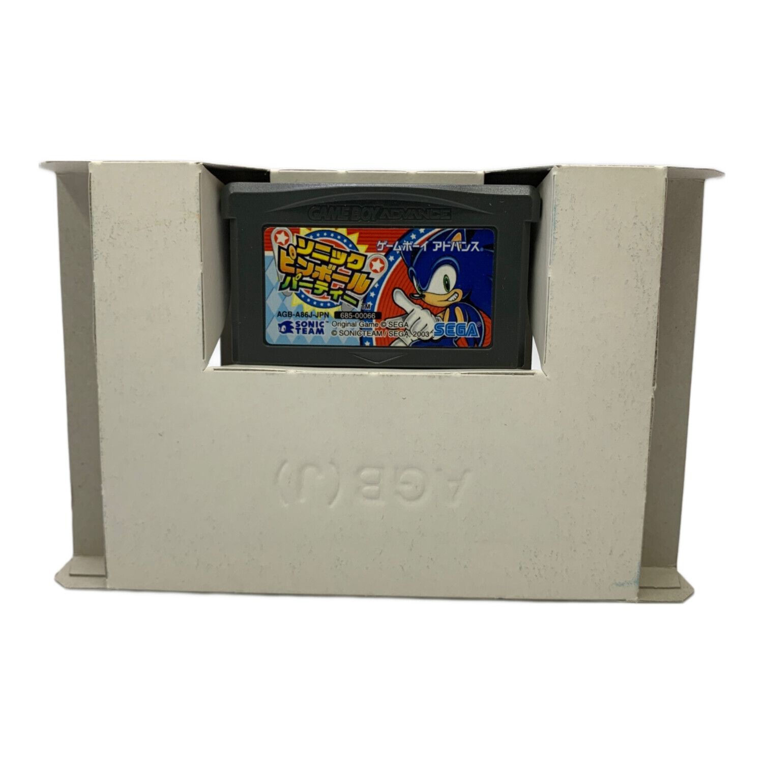 SEGA (セガ) ゲームボーイアドバンス用ソフト 動作確認済み ソニック