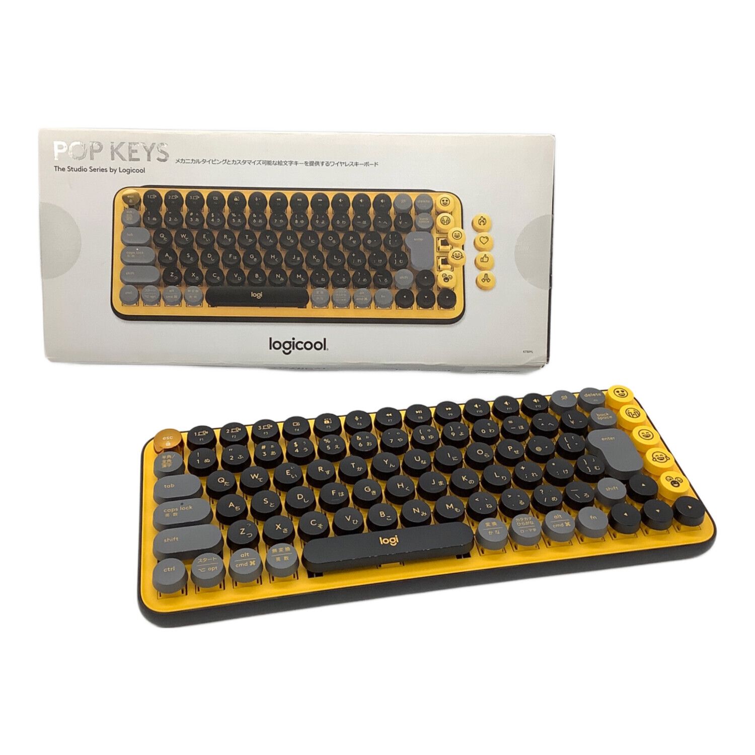 LOGICOOL (ロジクール) POP KEYS Mechanical Wireless Keyboard K730YL