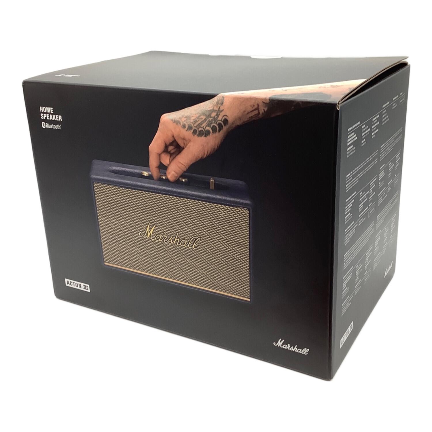 Marshall (マーシャル) ACTON III Bluetooth対応スピーカー MIDNIGHT