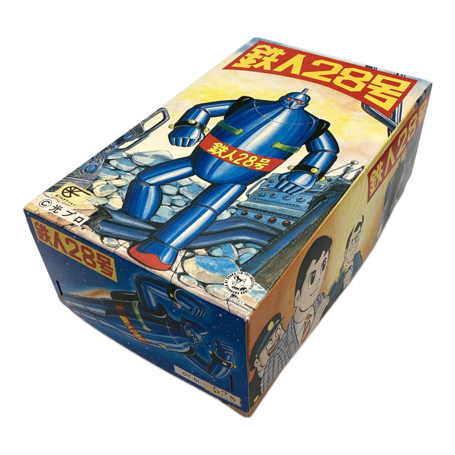 鉄人28号 大阪ブリキ玩具資料館 ブルーメタリック 鉄人28号 大阪