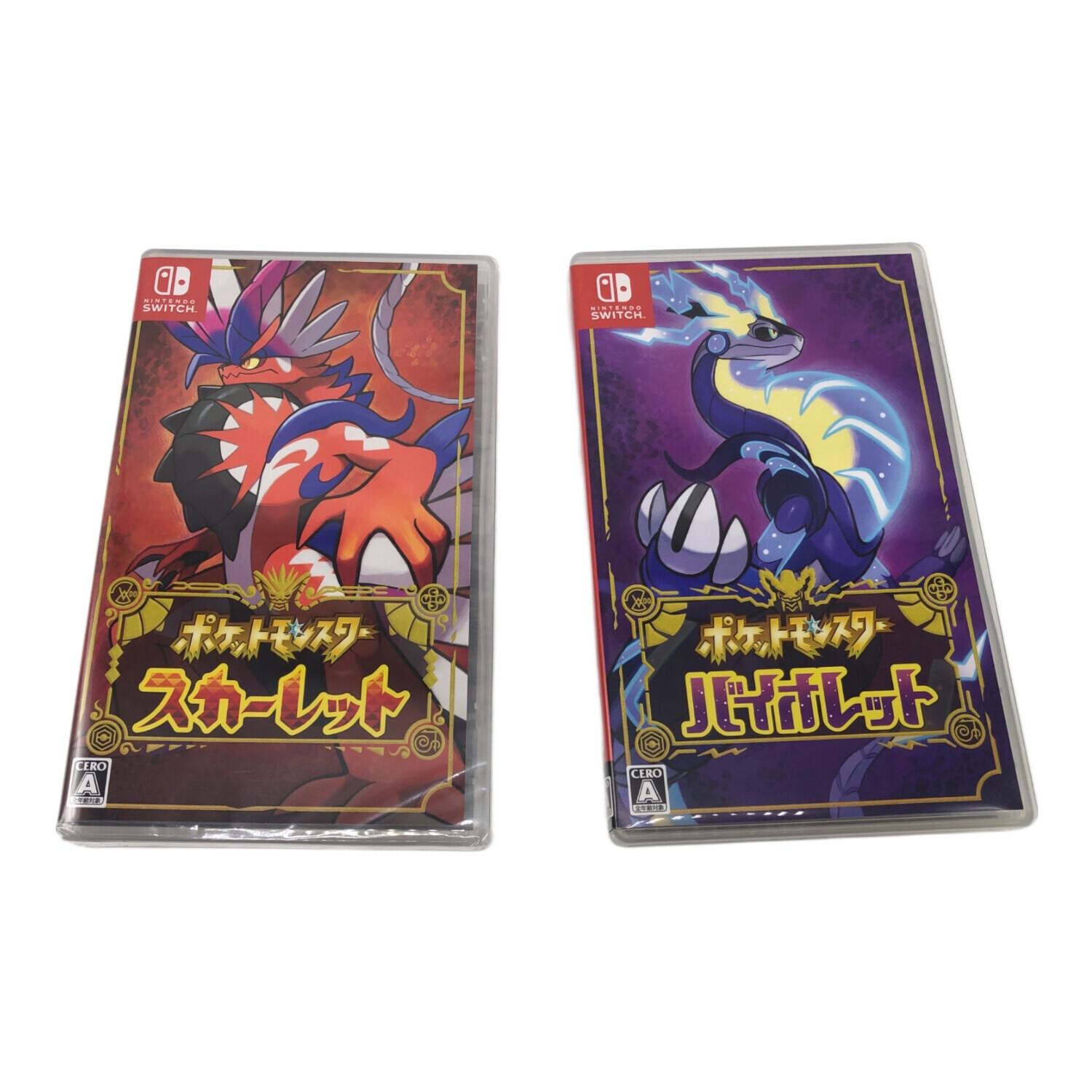 Switch right バイオレットポケモンソフト カード付き Switch right