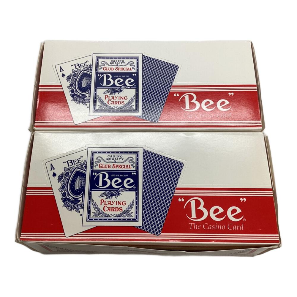 BEE (ビー) トランプ MATSUI GAMING トランプ赤1カートン・青1カートン