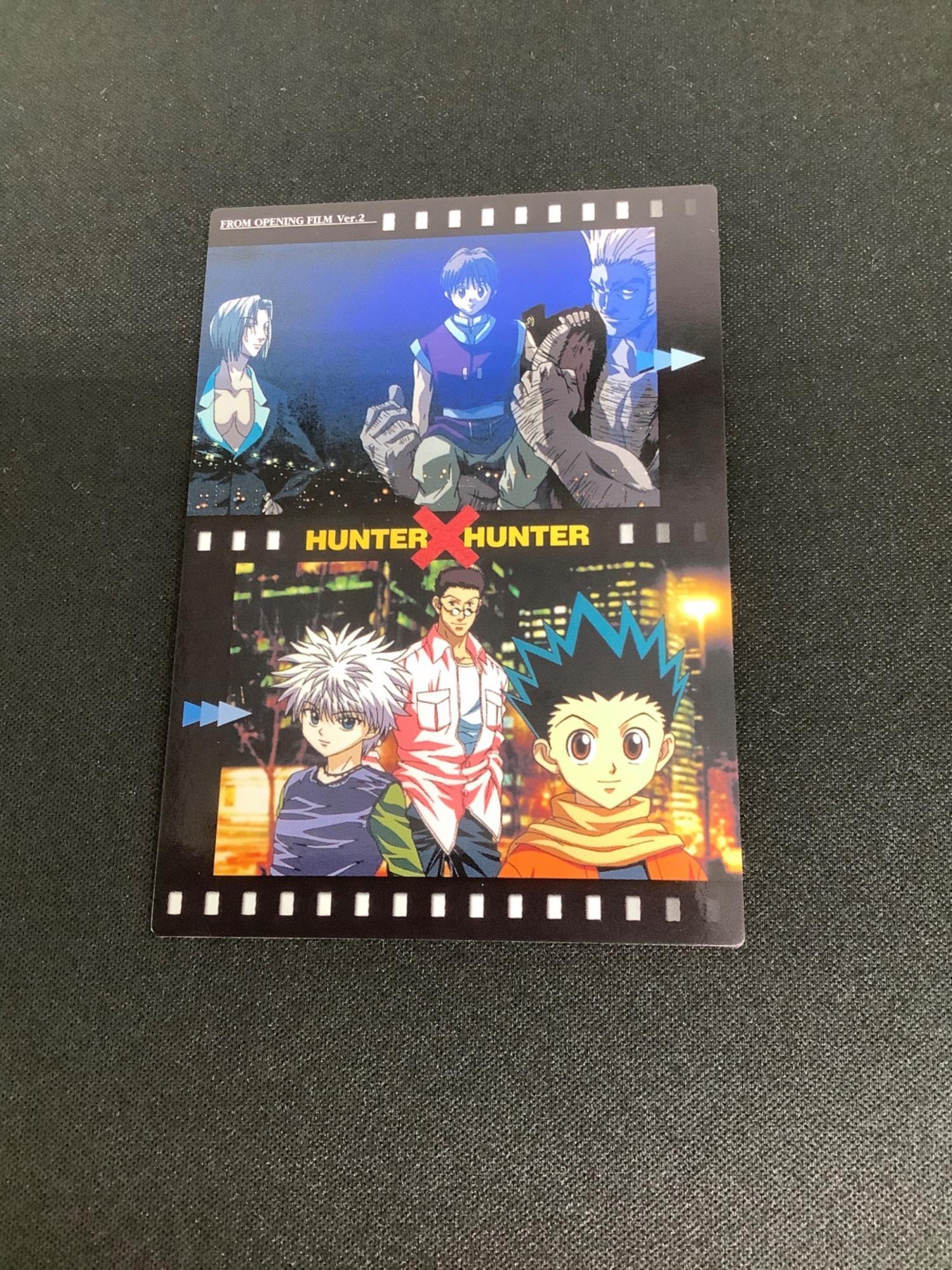 HUNTER×HUNTER (ハンター×ハンター) 旅団 メイン4人 カード 3