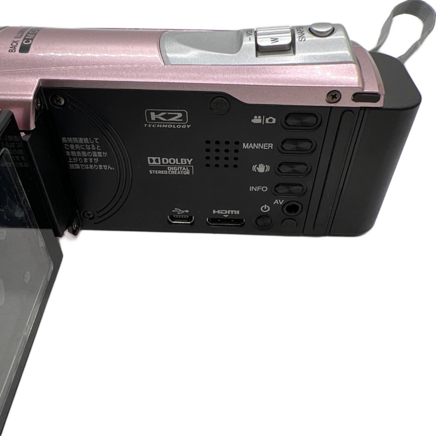 JVC (ジェイブイシー) デジタルビデオカメラ 動作確認済 ※レンズカバー