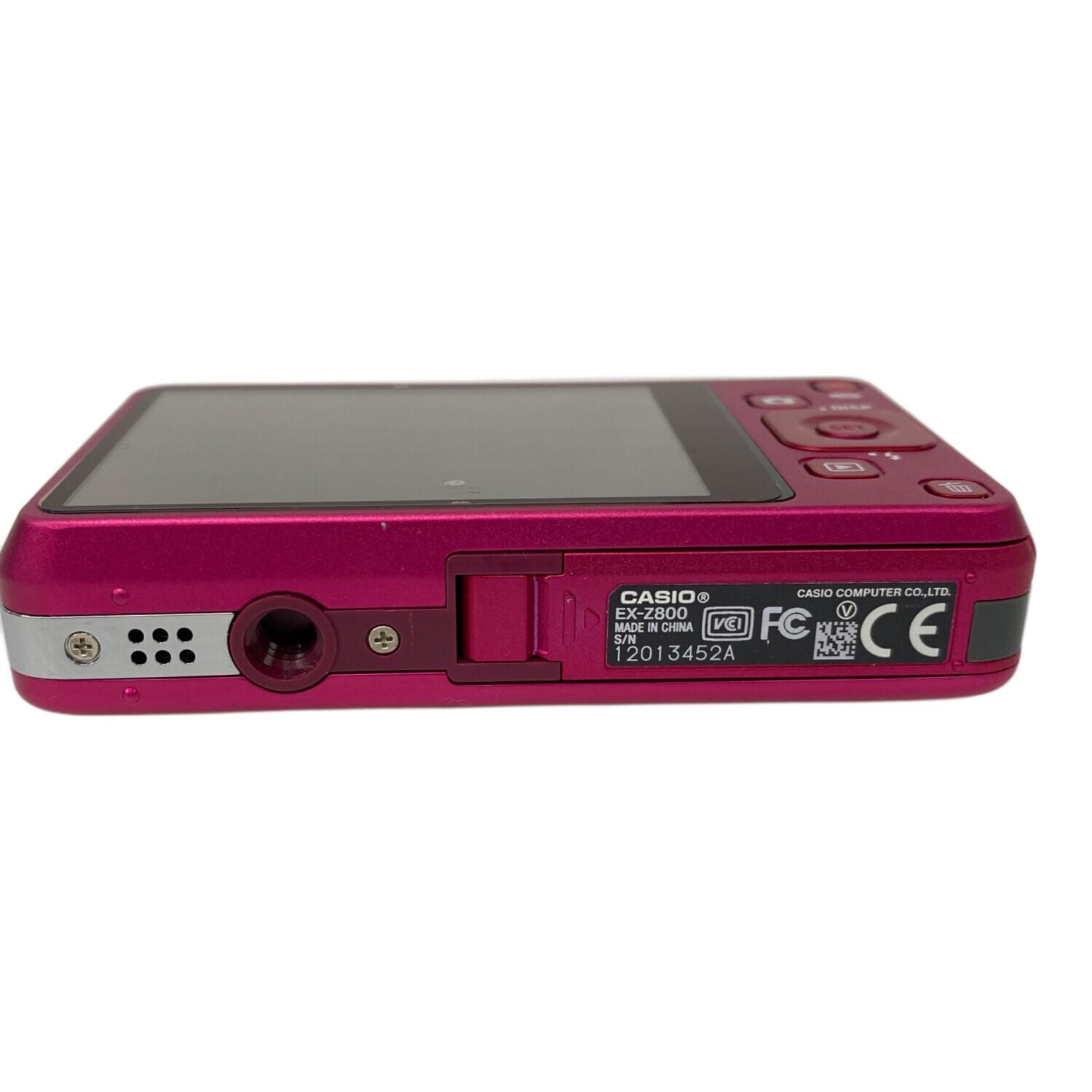 CASIO (カシオ) コンパクトデジタルカメラ EX-Z800｜トレファクONLINE