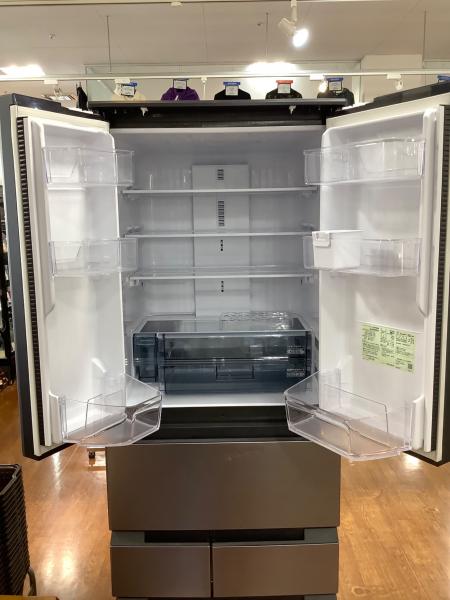 SHARP (シャープ) 6ドア冷蔵庫 SJ-MF46M-H 2024年製 457L 清掃【未実施