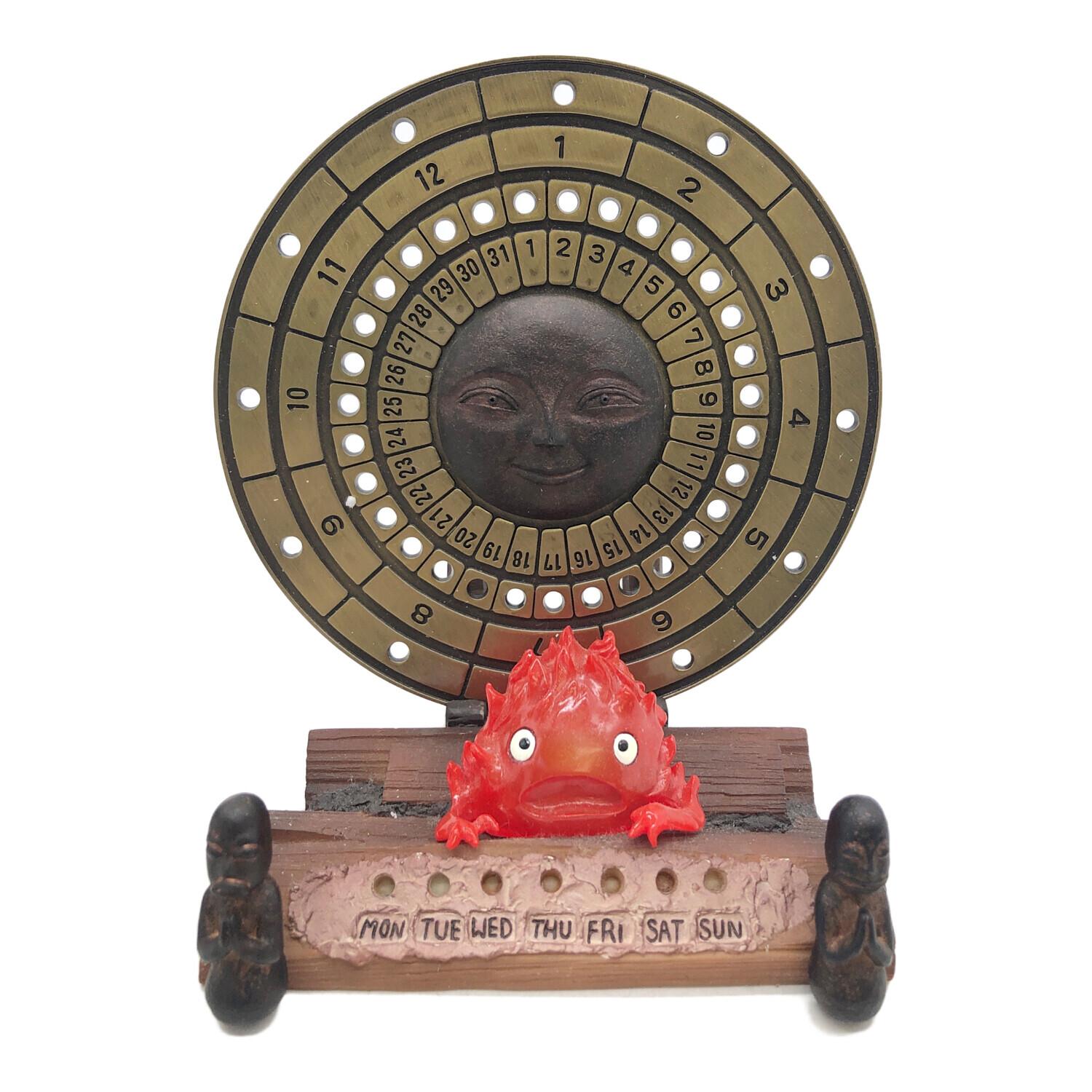 スタジオジブリ ハウルの動く城 万年カレンダー カルシファー