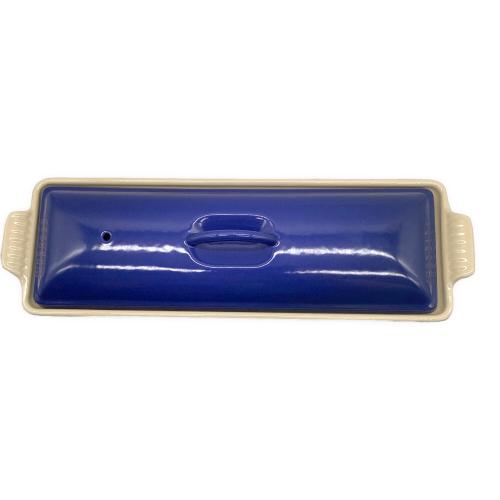 LE CREUSET (ルクルーゼ) テリーヌ型容器 SIZE 32 ブルー｜トレファク