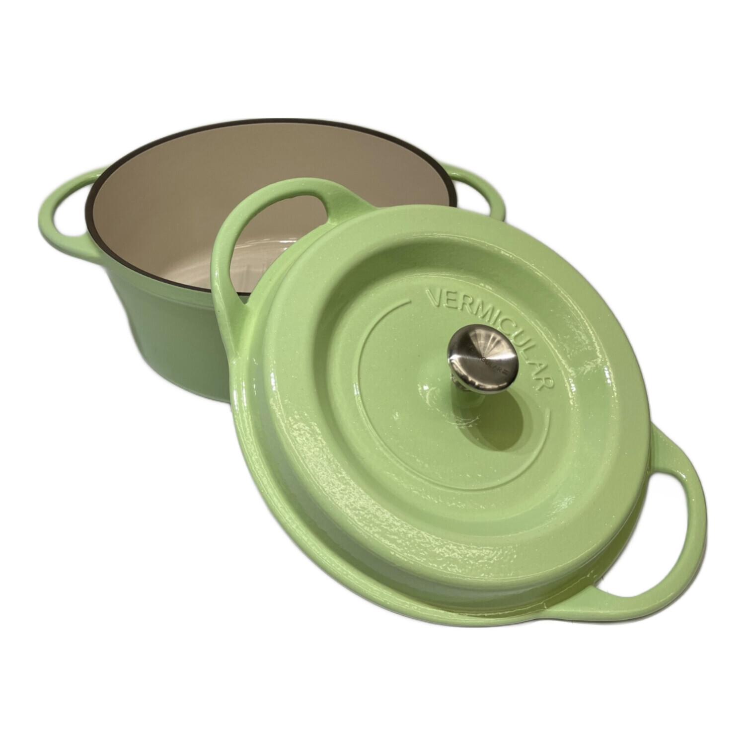 VERMICULAR (バーミキュラ) 両手鍋 SIZE 22cm ライトグリーン OVEN POT