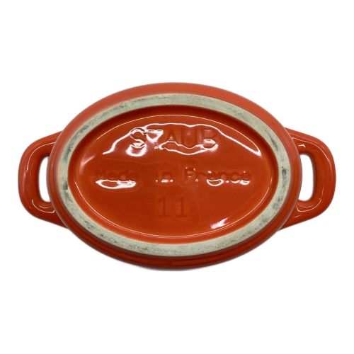 Staub (ストウブ) ミニココット オレンジ 10cm｜トレファクONLINE