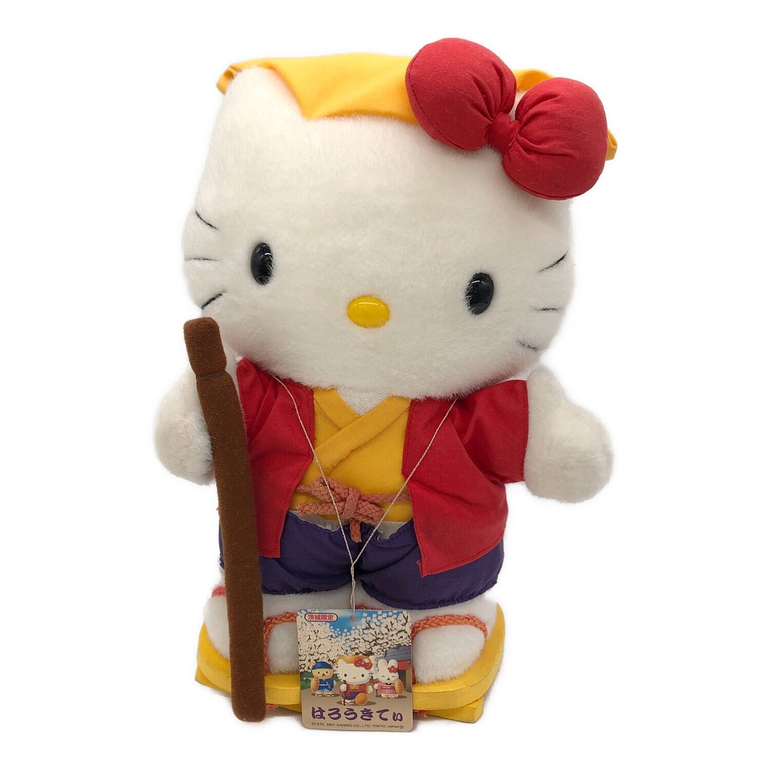 lifecella オリジナルマスコット ハローキティ 限定品 オレンジ 根付け