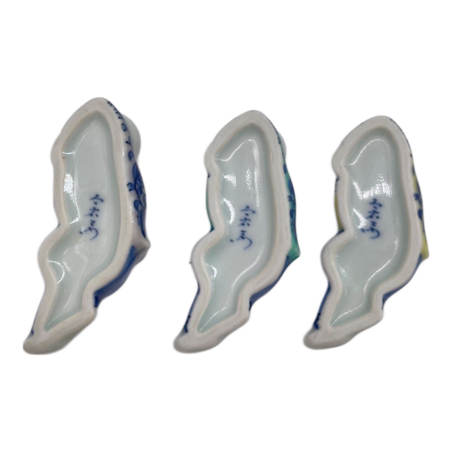 有田焼 (アリタヤキ) 唐子箸置き 今右衛門 色鍋島 唐子 3Pセット