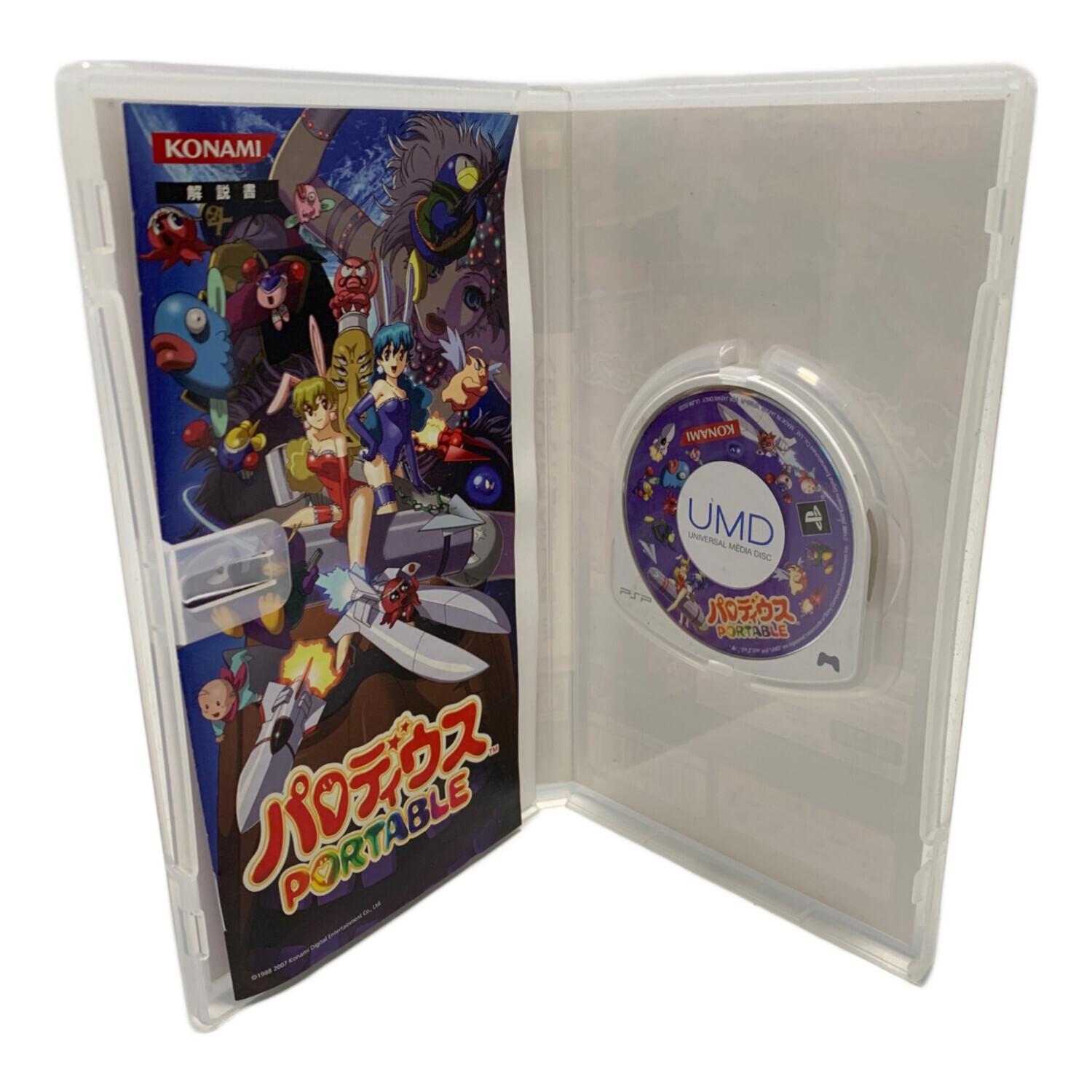 PSP用ソフト UMDケースにキズ有 パロデイウス ポータブル/PSP/VP030J1