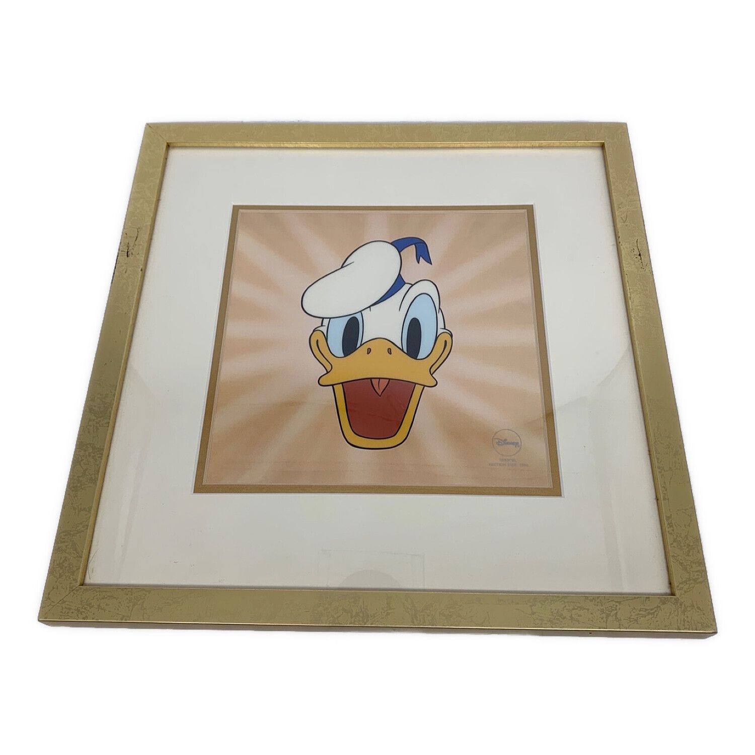 DISNEY (ディズニー) ドナルドダック セル画 Here's Donald！Limited