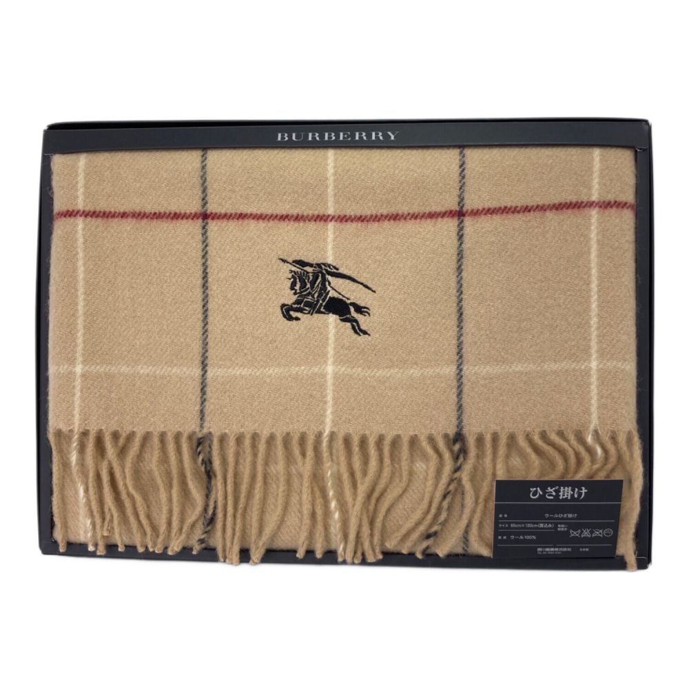 BURBERRY ウールひざかけ65cm x 120cm Burberry バーバリー ひざ掛け